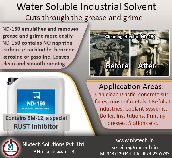 ND-150 Industrial Solvent for Cleaning